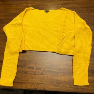 cropped sweater
